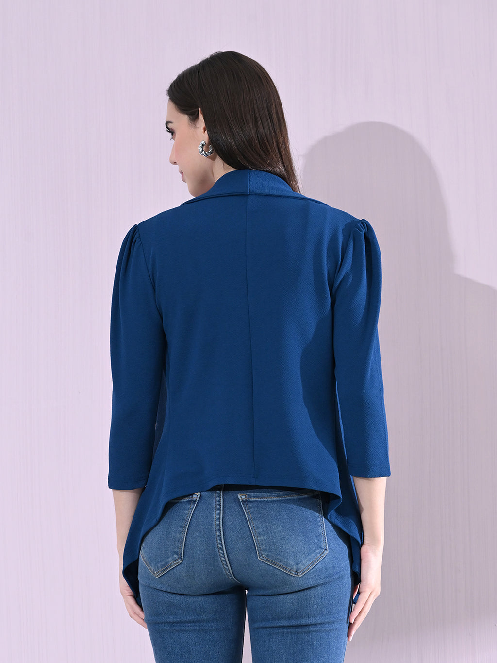 Women’s Shawl Collar 3/4 Sleeve Blazer