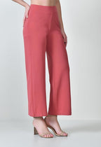 High-Waist Regular Fit Korean Style Trousers