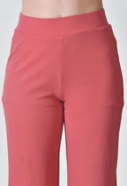 High-Waist Regular Fit Korean Style Trousers