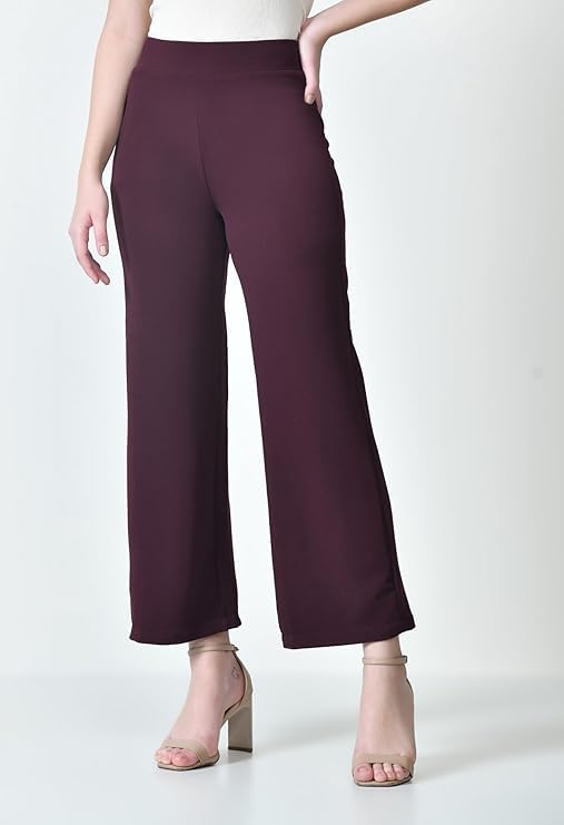 Korean Stretchable High-Waist Pants for Women