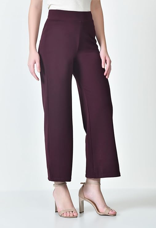Korean Stretchable High-Waist Pants for Women