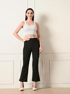 Women’s Full-Length Bootcut Office Trousers