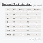Oversized Fit Women’s T-Shirt in 100% Cotton with Drop Shoulder Design