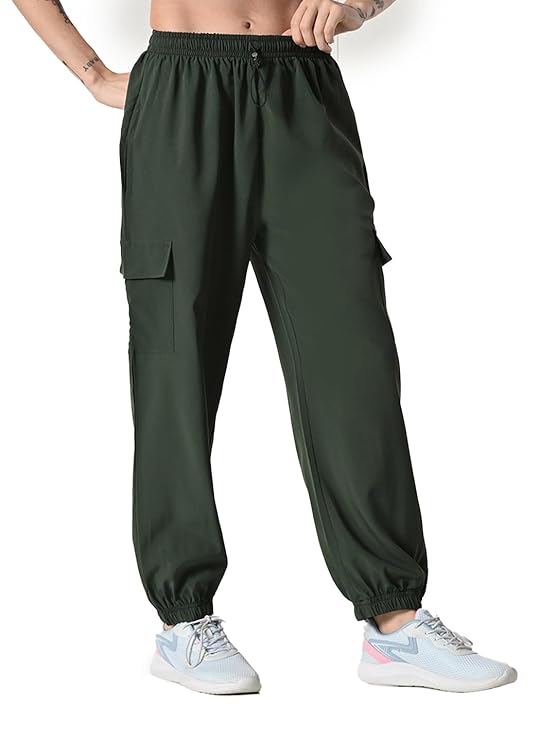 Girls’ Cargo Joggers | Loose Fit, Stretchable Pants