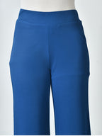 Women's High Waist Straight Fit Trousers | Stretchable Korean Pants