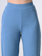 Women’s Elastic Waist Formal Straight Trousers