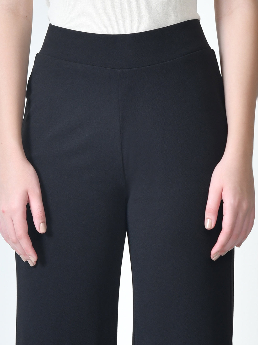 Korean Stretchable Straight Pants for Women