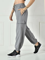 Women’s Casual Cargo Joggers with Drawstring Waist