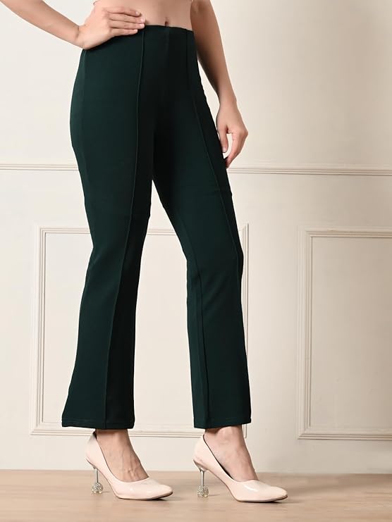 Women’s Slim Fit Flared Trousers