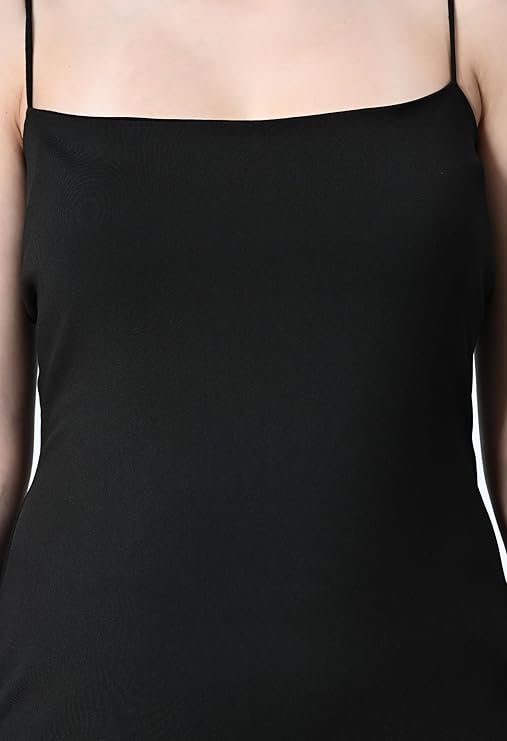 Women's Cutout Ribbed Bodycon Dress | Sleeveless Midi