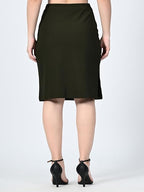 olive green skirt 2